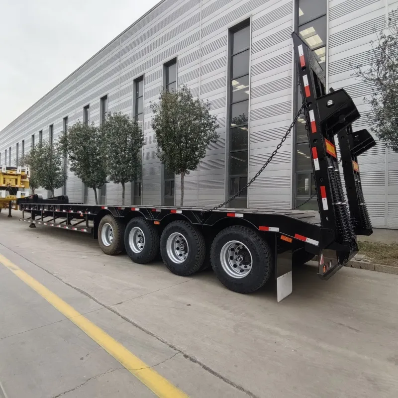 4-Axle Lowbed Semi-Trailer