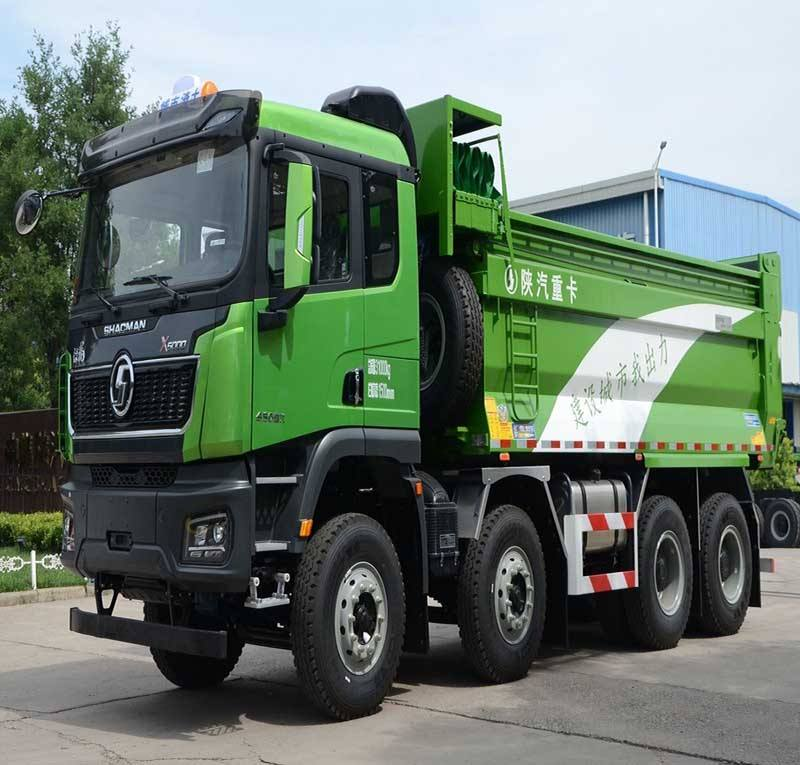 SHACMAN 8X4 U-Shaped Dump Truck