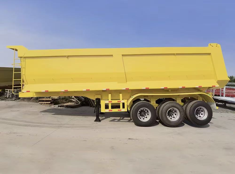 3-Axle Rear-Dump Tipper Semi-Trailer