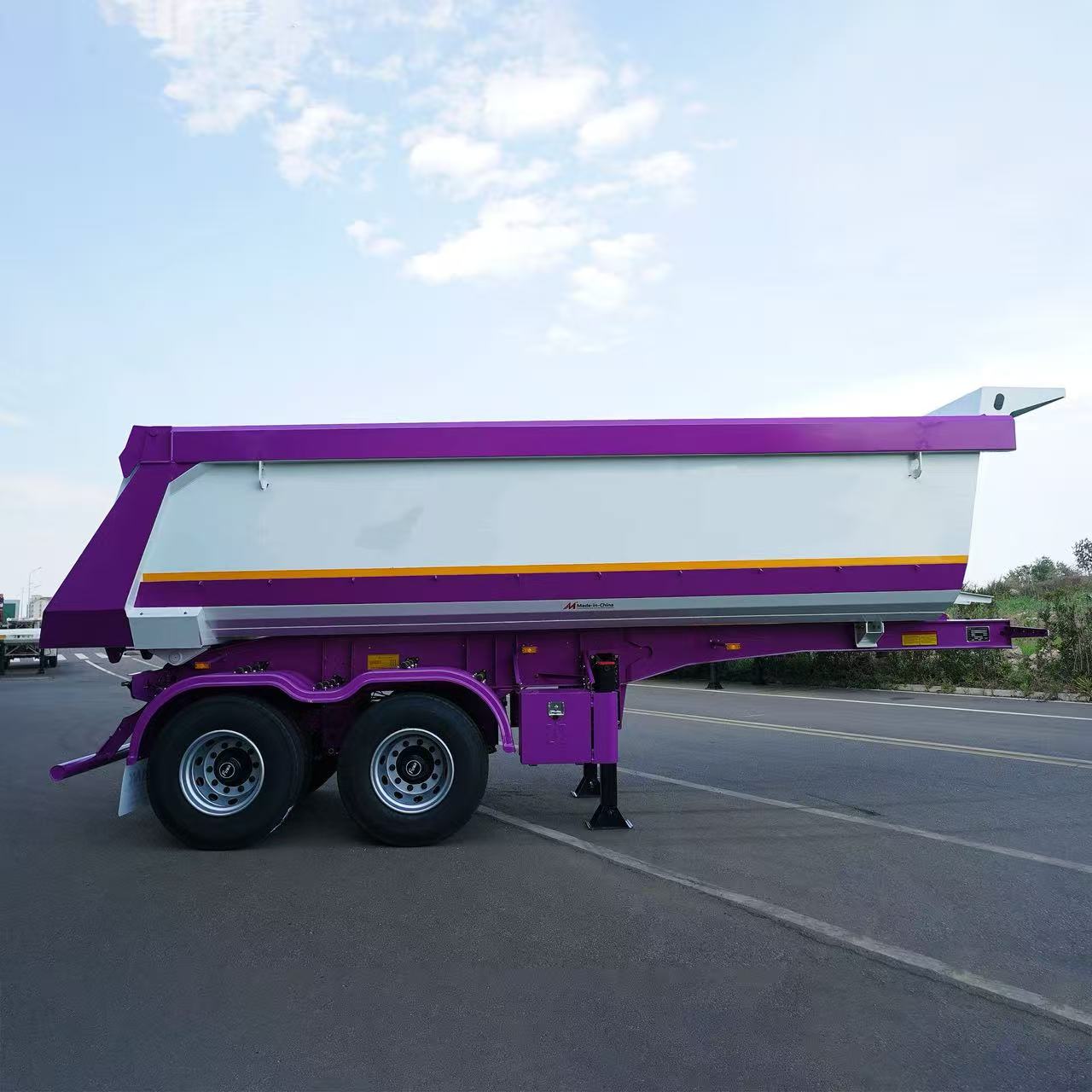 Rear-Dump Tipper Semi-Trailer