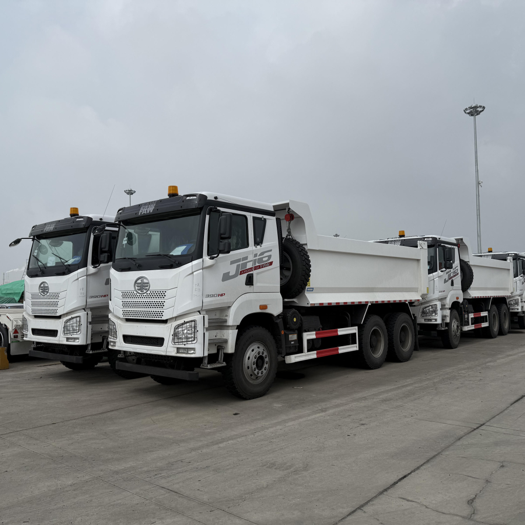 FAW JH6 6X4 exported to Ghana